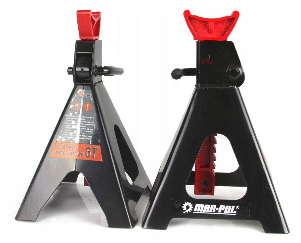 Комплект подставок 2 шт под машину с механическим замком 6 тонн Mar-Pol (M80103) Нововолынск - изображение 4
