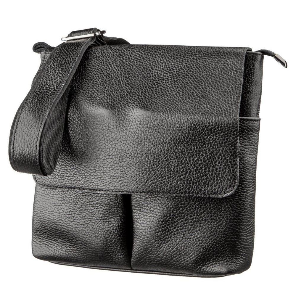 Сумка SHVIGEL 11157 з натуральної шкіри Чорна Київ - фото 7