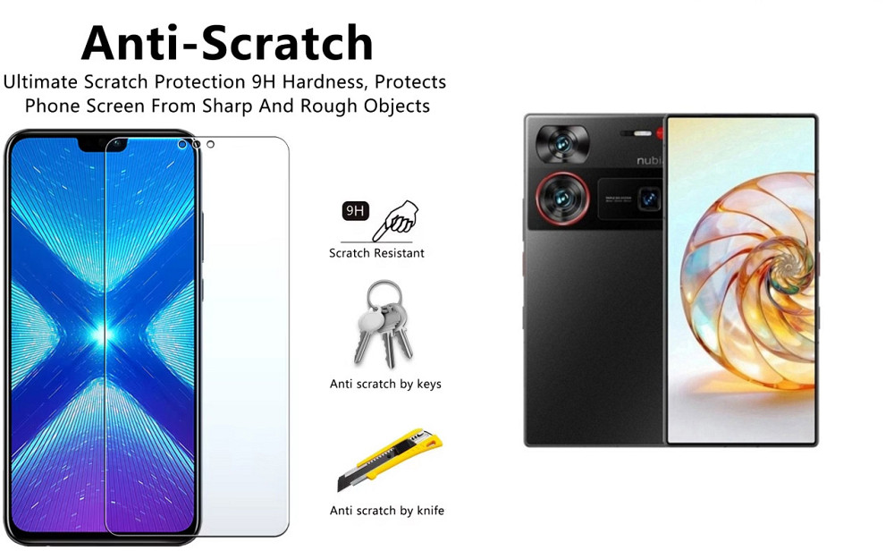 Захисне скло NeoGlass для ZTE Nubia Z60 Ultra – надпрозоре та стійке Київ - фото 1