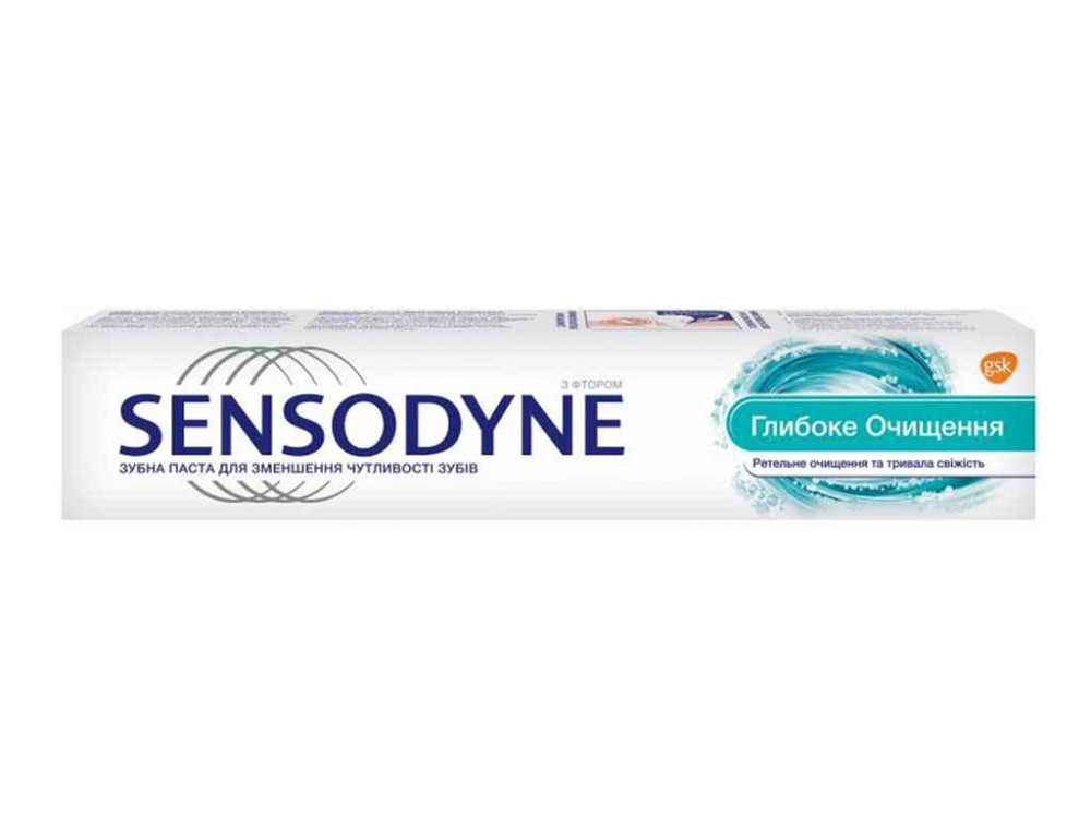 Зубная паста Глубокое очищение тюб. 75 мл ТМ SENSODYNE Киев - изображение 1