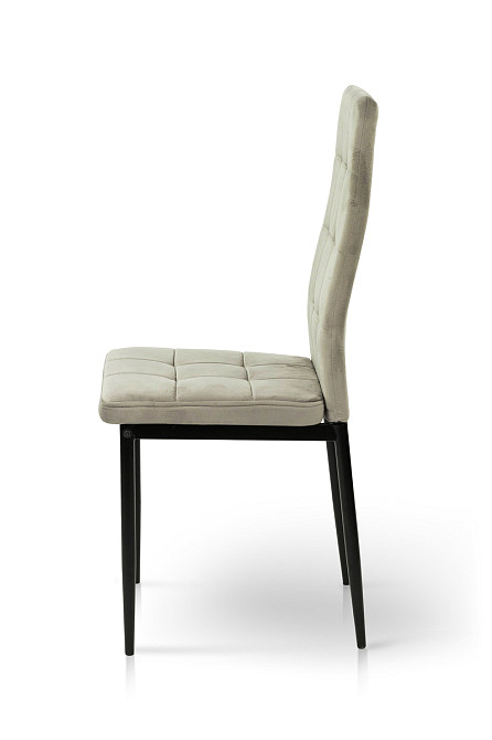 Стілець Айс, чорний/велюр пісочний Киев - изображение 3