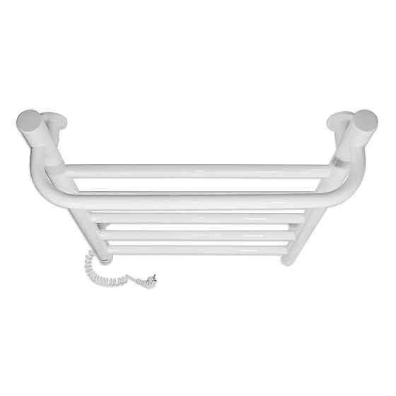 Електричний полотенцесушитель Laris Зебра ПРАЙМ ЧК6 400Х600 Е білий Київ