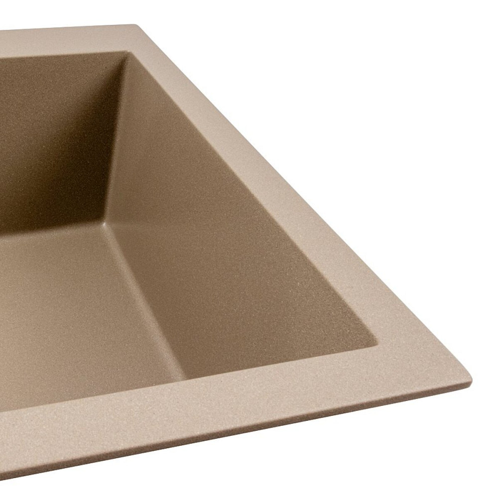 VALESO Кухонна гранітна мийка 5750 DAVINA VALESO титан Коломыя - изображение 4