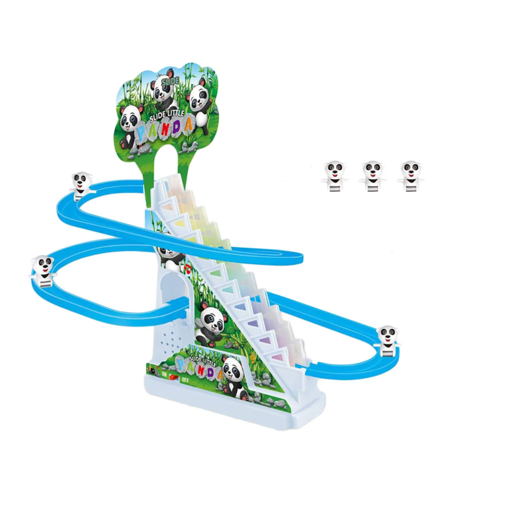 Гра настільна для дітей "Гірка з треком", іграшка для розвитку дитини, від 3 років, фігурки 3шт Panda Кам'янець-Подільський - фото 1