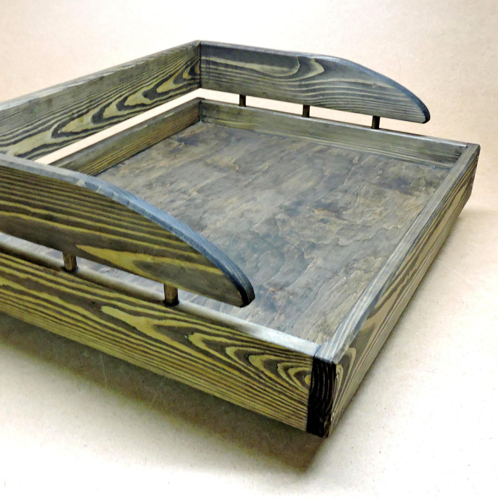 Лежак деревянный для собаки 