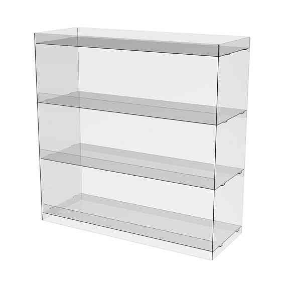 Подставка витрина EKOSTAR под батончики настольная 4 полки 400х150х400 Киев