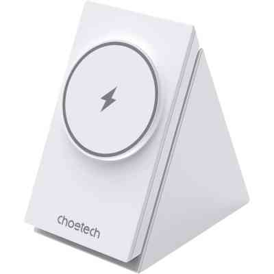 Зарядное устройство Choetech Wireless magnetic 3-in-1 15W white (T600-F) Винница