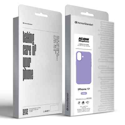 Чохол до мобільного телефона Armorstandart ICON2 MagCase Apple iPhone 17 Lilac (ARM86669) Вінниця