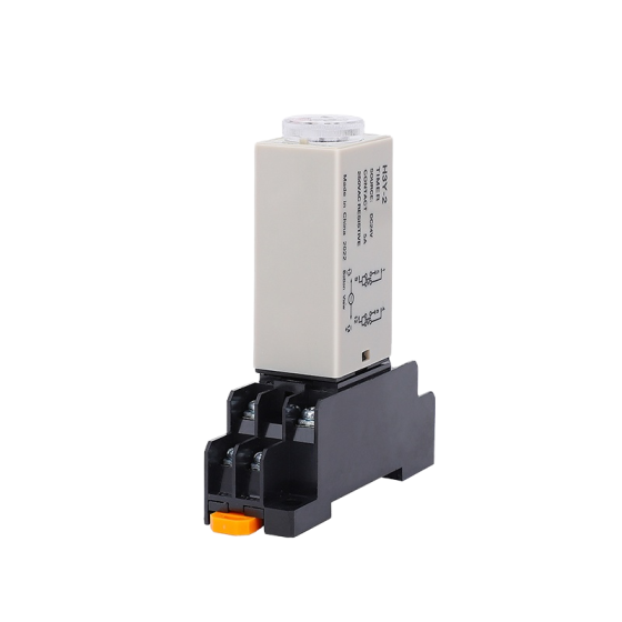 Реле времени H3Y-2 0-5с 220В с колодкой для DIN-рейки Киев