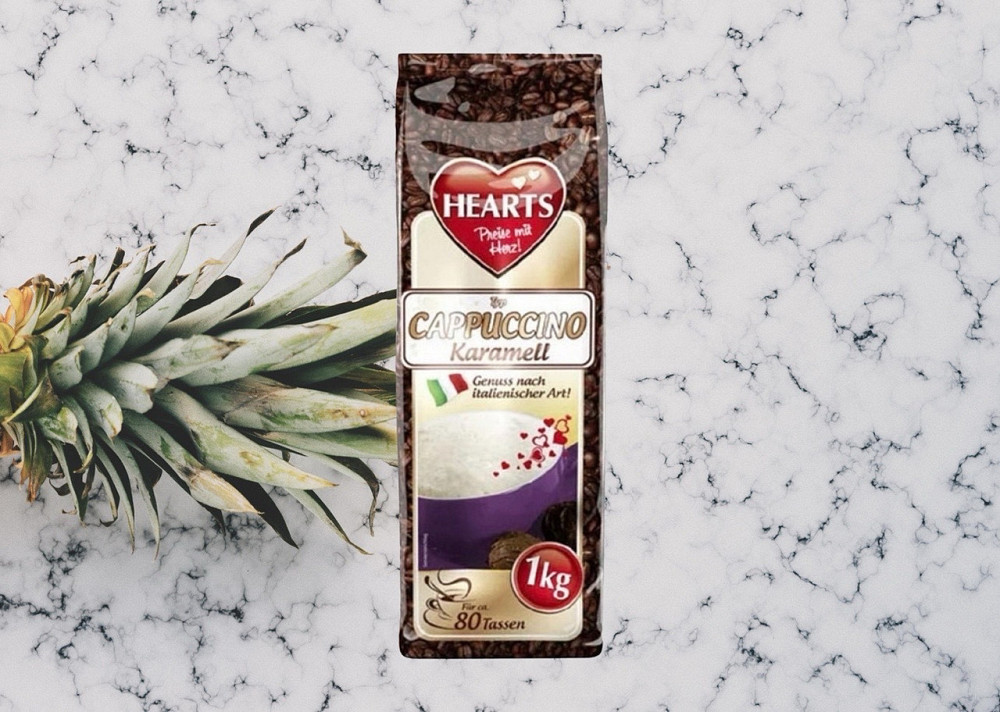 Капучіно HEARTS Cappuccino Karamell 1 кг Виноградов - изображение 2