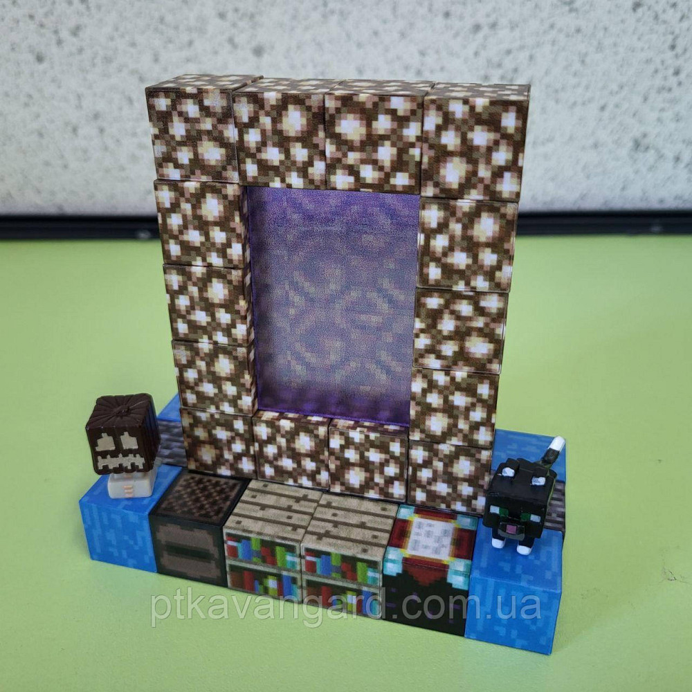Конструктор магнітний майнкрафт 33 кубики магнітні блоки портал Dream World LZCK 046 Хмельницький - фото 2