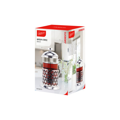 Френч-прес Ardesto Gemini Fasano 600 мл (AR1906FFP) Вінниця - фото 2