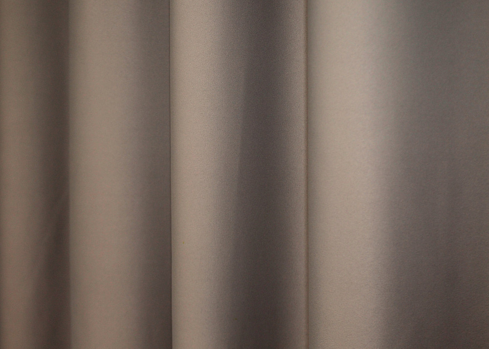 Комплект штор на люверсах VR-Textil Midnight № 1674ш 150х270 см 2 шт Капучино (37-0210) Київ - фото 8