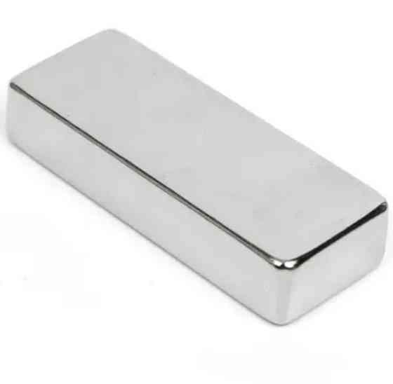 Магніт неодимовий сильний 60x20x10 мм N35 Вінниця
