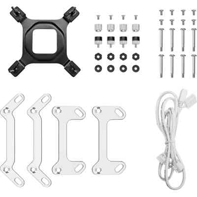 Система рідинного охолодження Deepcool Mystique 240 ARGB White (R-LX240-WHDSNMCP-G-1) Вінниця