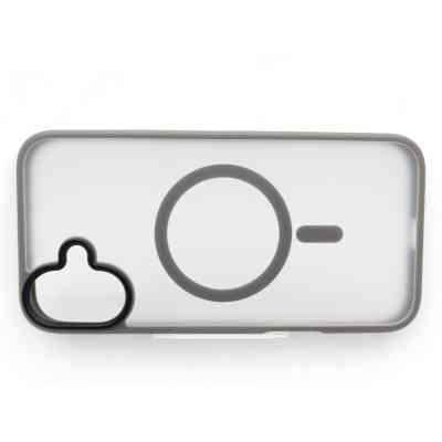 Чехол для мобильного телефона BeCover Metal Buttons Case (MagSafe) для Apple iPhone 16 Plus Gray (712095) Винница
