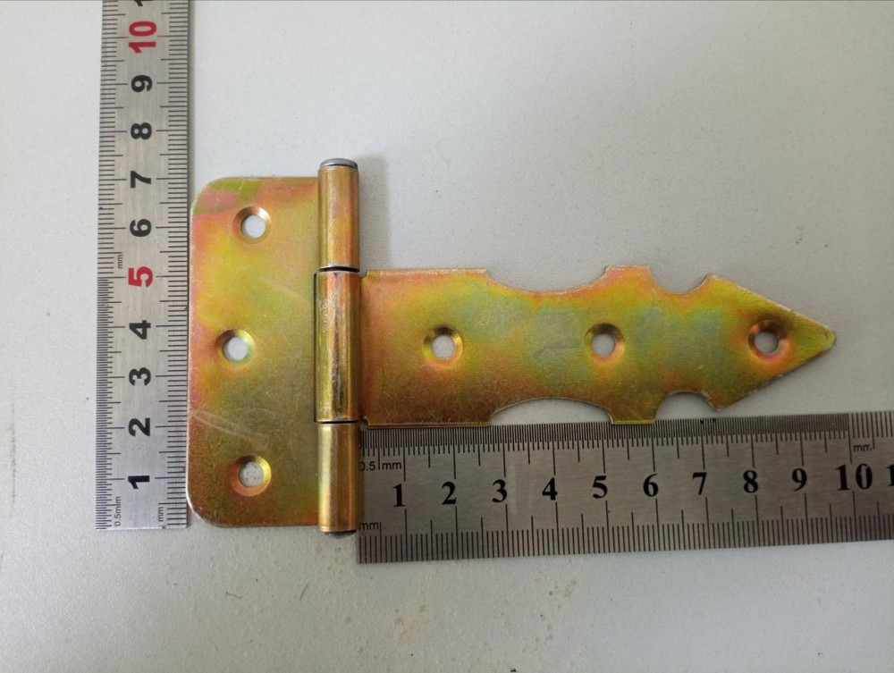 Завіса альтанкова оздоблена в жовтому оцинку 100мм "P-o" Киев - изображение 1