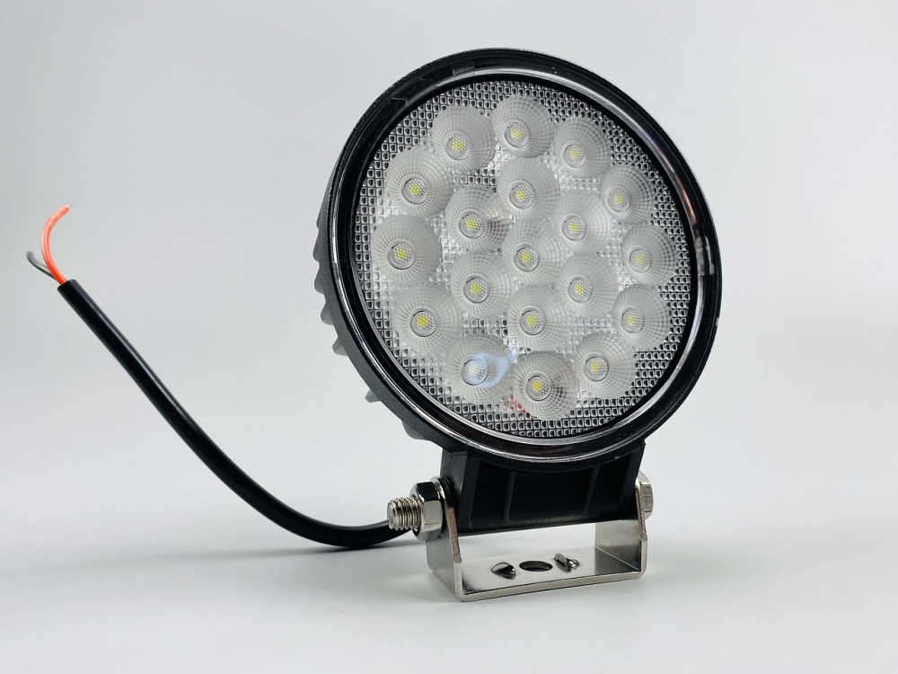 Фара LED кругла 19 led chip 9-30V, Світлодіодна лампа для позашляховика Мукачево - фото 10