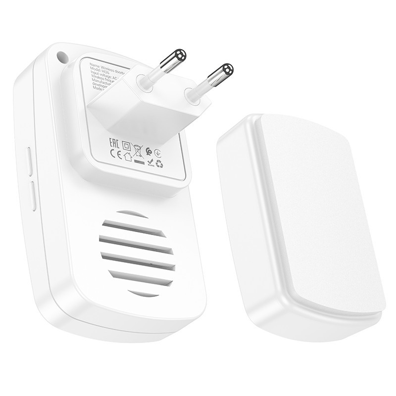 Дзвінок HOCO HI26 self-powered wireless doorbell (EU) Київ - фото 15