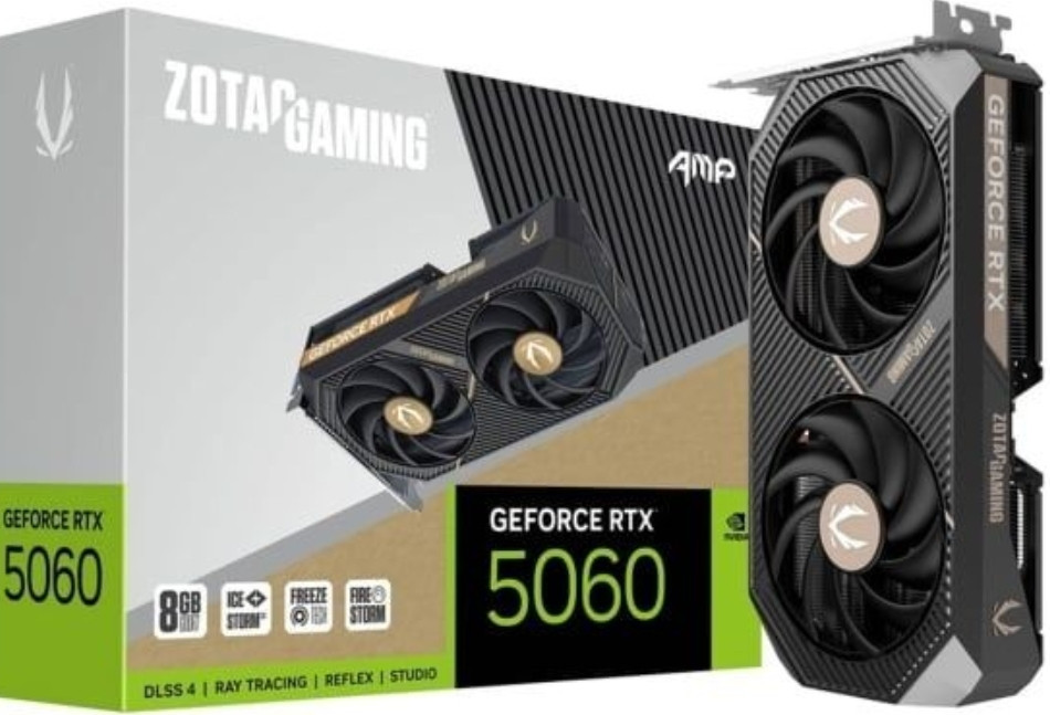 Zotac GeForce RTX 5060 AMP 8GB GDDR7 DLSS4 Киев - изображение 1