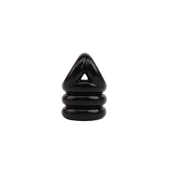 Эрекционное кольцо Chisa GK Power Triangle++ Ring с утяжкой на мошонку, черное Sex Aura Киев