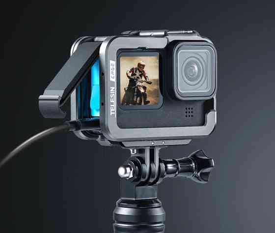 Рамка GoPro 13 / 12 / 11 / 10 / 9 алюмінієва Telesin GP-FMS-G11 Київ