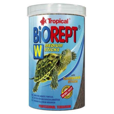 Корм для черепах Tropical Biorept W для земноводних і водних черепах 1000 мл/300 г (5900469113660) Вінниця - фото 1