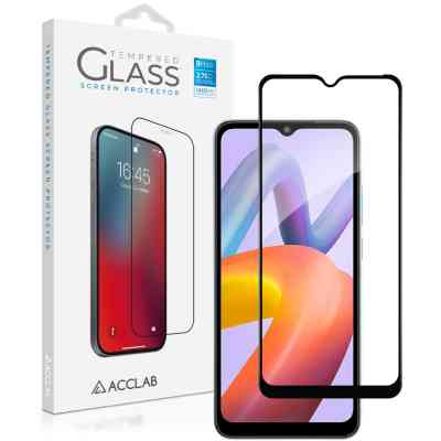 Стекло защитное ACCLAB Full Glue Xiaomi Redmi A2+ Black (1283126564574) Винница