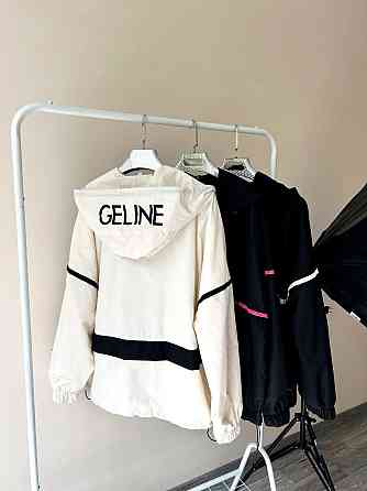 Женская ветровка оверсайз с двойным капюшоном плащевка эмми Белый, 42/46 Одесса