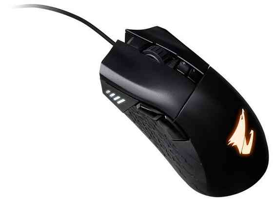 Миша Gigabyte Aorus M3 RGB Black_акція Чорний Харьков