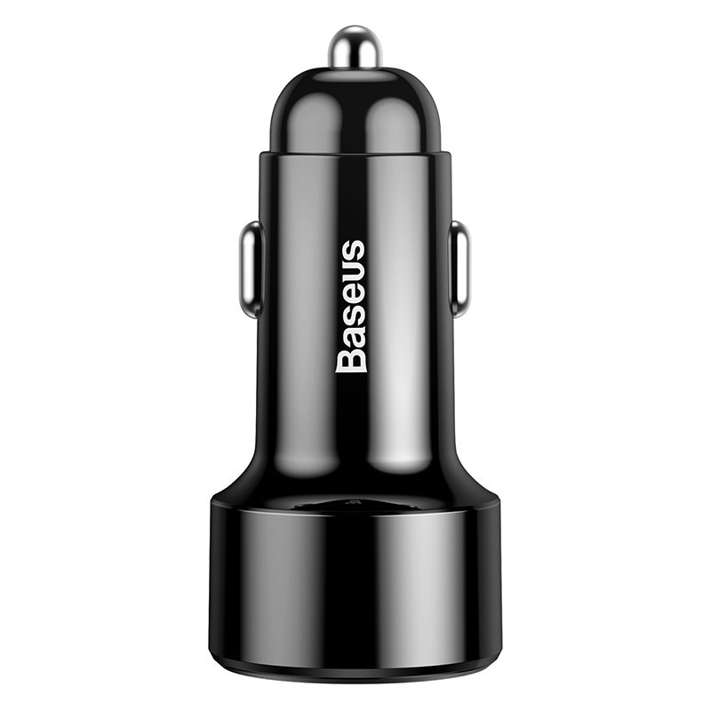 Автомобільний зарядний пристрій Baseus Magic Series Dual QC Digital Display 45W Black Київ - фото 11