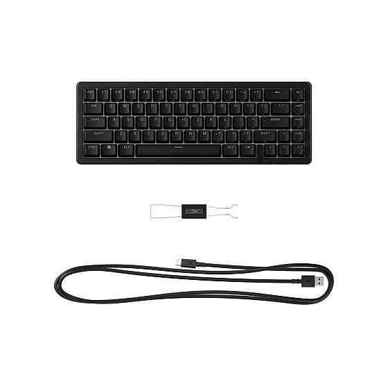 Клавіатура HyperX Origins 2 65 HX Red USB Black (B4QS3AA) ( 28354 ) Харьков