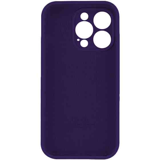 Чохол для смартфона Silicone Full Case AA Camera Protect for Apple iPhone 15 Pro Max 59,Berry Purple Киев
