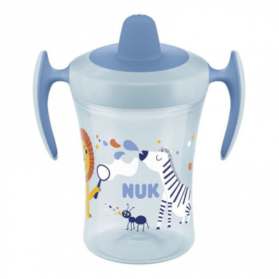 Поильник-непроливайка Nuk Evolution Trainer Zebra 230 мл (3953129) Винница - изображение 1