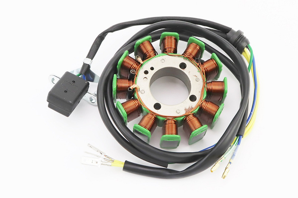 Статор магнето (генератора) (12 котушок роз'єм "тато 3+2"), 200cc (d=93мм) Киев - изображение 2