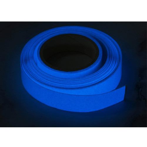 Лента люминесцентная клейкая 10мм x 3м, фосфорная, синяя Вінниця - фото 4