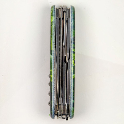 Нож Victorinox Huntsman Zodiac 91 мм Зелений дерев'яний дракон (1.3713.3_Z3240p) Винница - изображение 3