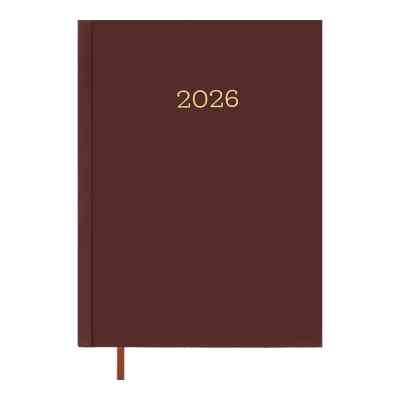 Еженедельник Buromax датированный 2026 MONOCHROME A5 бордовый (BM.2160-13) Винница