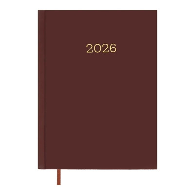 Еженедельник Buromax датированный 2026 MONOCHROME A5 бордовый (BM.2160-13) Винница - изображение 1