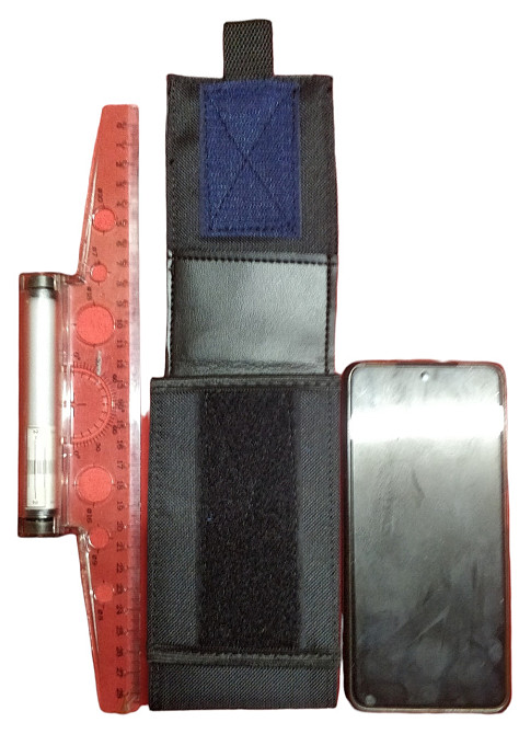 Подсумок под телефон, чехол для телефона тактический, 6,5, смартфон черный. крепление молли Одесса - изображение 10