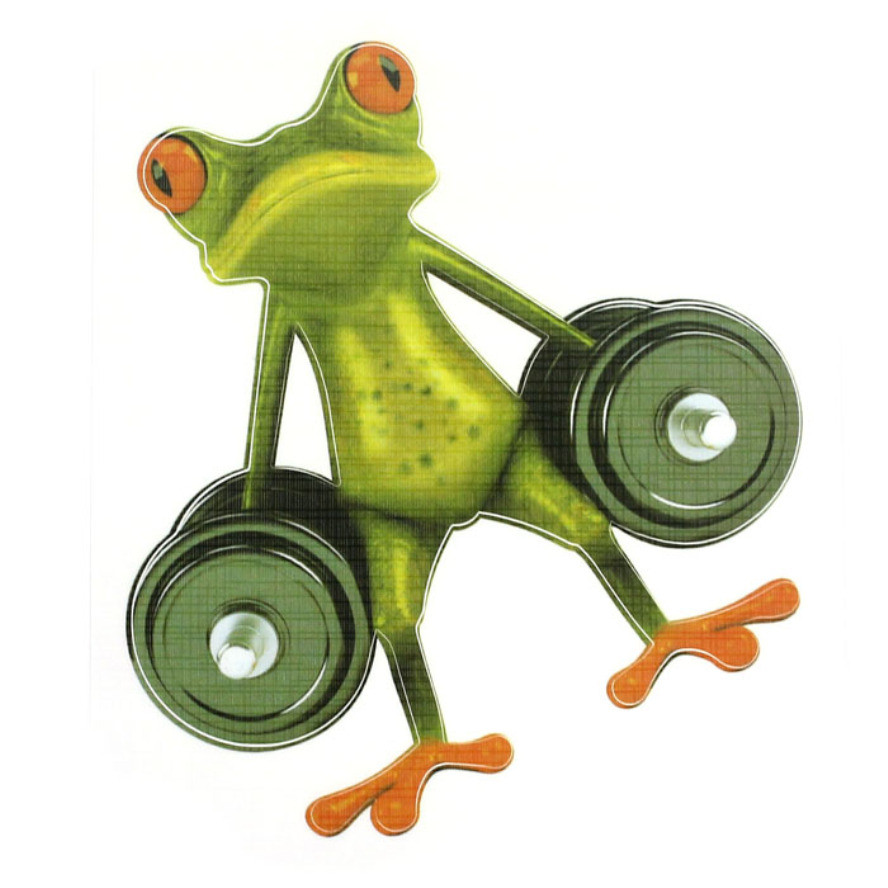 Наклейка на авто Жаба Київ - фото 8