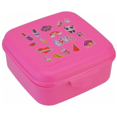 Ланч-бокс дитячий Economix LOVE 850 мл, рожевий (E98396) Вінниця - фото 1