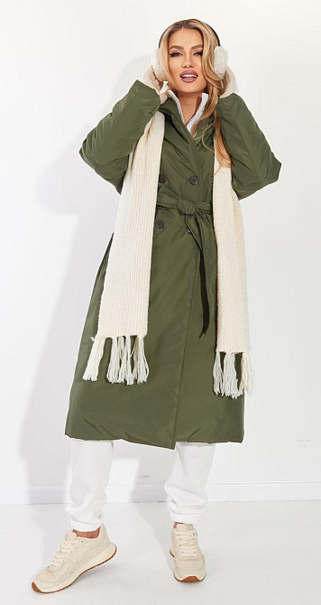 Модне пальто з плащової тканини (44) Київ - фото 7