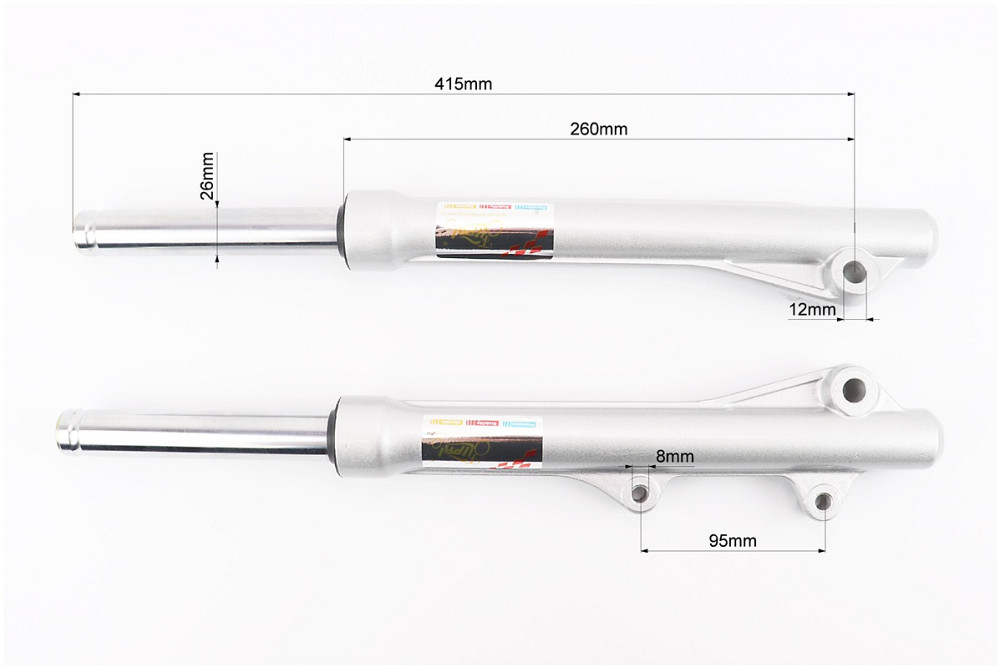Амортизатор передній (пір'я), лів., прав. к-кт 415мм Київ - фото 2
