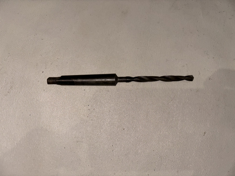 Сверло с коническим хвостовиком 6.2 мм. Р6М5. СССР. Харьков - изображение 1