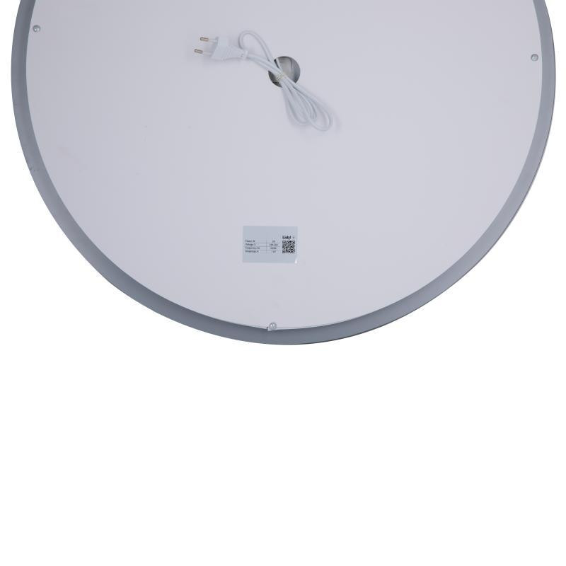 Дзеркало кругле для ванної Lidz Aria R600 з LED-підсвіткою Touch, з антизапотіванням LD78LR600 Харків - фото 7