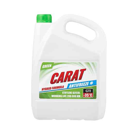 Антифриз Carat Green G11 зелений готовий 4,3кг Львів