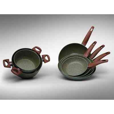 Сковорода TVS Natura Induction Wok 28 см (BS793282910001) Винница