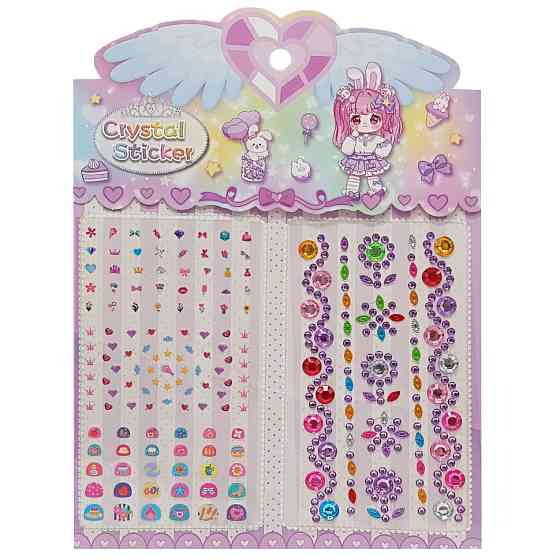 Наклейки декоративные XY-008-1(Violet) для авто, ноутбуков, телефонов Винница