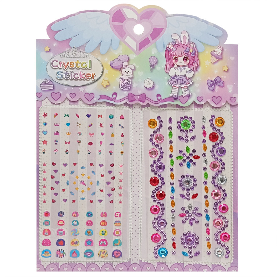 Наклейка камни XY-008-1(Violet) для авто, ноутбуков, телефонов Вінниця - фото 1